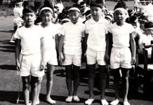 はだし足袋で運動会