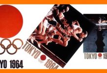 1964、東京五輪ポスター